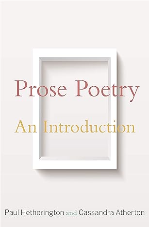 poetry: an introduction